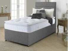 Deluxe Deluxe Penrith Pocket 1000 Pillowtop 90 x 200 Euro (IKEA) Size SIngle Divan Bed