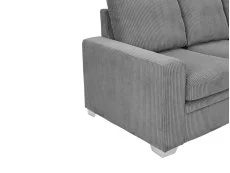 TGC TGC Allison Grey Fabric Jumbo Right Hand Corner Sofa