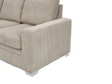 TGC TGC Allison Mocha Fabric Jumbo Left Hand Corner Sofa