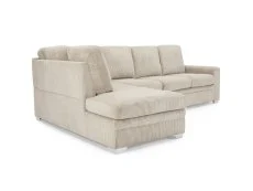 TGC TGC Allison Mocha Fabric Jumbo Left Hand Corner Sofa