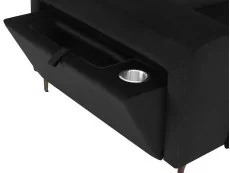 TGC TGC Amara Black 3 Seater Power Recliner Sofa