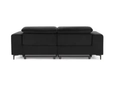 TGC TGC Amara Black 3 Seater Power Recliner Sofa