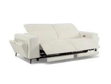 TGC TGC Amara Cream 3 Seater Power Recliner Sofa