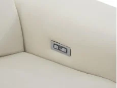 TGC TGC Amara Cream 3 Seater Power Recliner Sofa
