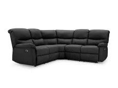 TGC TGC Benji Black Power Recliner Corner Sofa