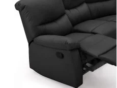 TGC TGC Benji Black Power Recliner Corner Sofa