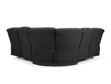 TGC TGC Benji Black Power Recliner Corner Sofa