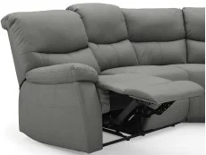TGC TGC Benji Dark Grey Power Recliner Corner Sofa