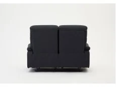 TGC TGC Brian Grey Fabric 2 Seater Manual Recliner Sofa