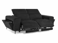 TGC Amara Black 2 Seater Power Recliner Sofa