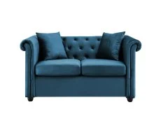TGC TGC Cambridge Blue Velvet 2 Seater Sofa