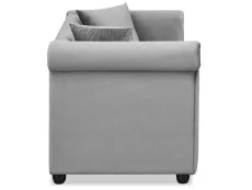 TGC TGC Cambridge Grey Velvet 2 Seater Sofa