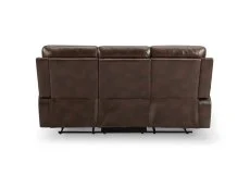 TGC TGC Cameron Brown 3 Seater Manual Recliner Sofa
