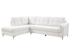 TGC TGC Corey Cream Fabric Left Hand Corner Sofa
