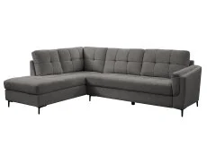 TGC TGC Corey Grey Fabric Left Hand Corner Sofa