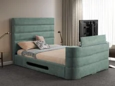 Sweet Dreams Sweet Dreams Georgia 5ft King Size Fabric TV Bed Frame