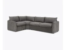 TGC TGC Daniel Dark Grey Fabric Left Hand Corner Sofa Bed