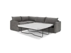 TGC TGC Daniel Dark Grey Fabric Left Hand Corner Sofa Bed