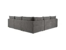 TGC TGC Daniel Dark Grey Fabric Right Hand Corner Sofa Bed
