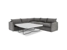 TGC TGC Daniel Dark Grey Fabric Right Hand Corner Sofa Bed