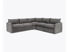 TGC TGC Daniel Dark Grey Fabric Right Hand Corner Sofa Bed