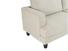 TGC TGC Donnie Beige Fabric 3 Seater Sofa