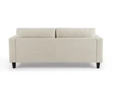 TGC TGC Donnie Beige Fabric 3 Seater Sofa