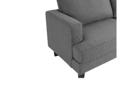TGC TGC Donnie Grey Fabric 3 Seater Sofa