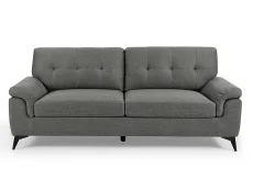 TGC TGC Doran Grey Fabric 3 Seater Sofa