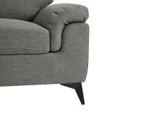 TGC TGC Doran Grey Fabric 3 Seater Sofa