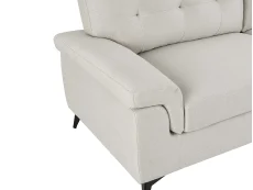 TGC TGC Doran Cream Fabric 2 Seater Sofa