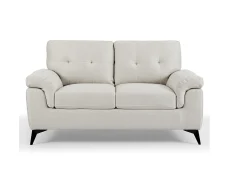 TGC TGC Doran Cream Fabric 2 Seater Sofa