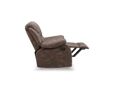 TGC TGC George Brown Faux Leather Manual Recliner Chair