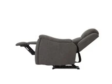 TGC TGC James Grey Faux leather Recliner Chair