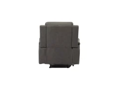TGC TGC James Grey Faux leather Recliner Chair