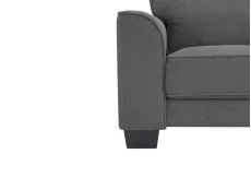 TGC TGC Jasmine Grey Boucle Fabric 3 Seater Sofa