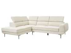 TGC TGC Martina Cream Velvet Left Hand Corner Sofa