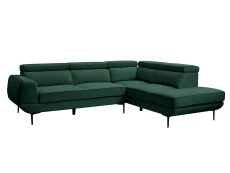TGC TGC Martina Green Velvet Right Hand Corner Sofa