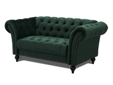 TGC TGC Monroe Green Velvet 2 Seater Sofa