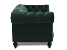 TGC TGC Monroe Green Velvet Fabric 2 Seater Sofa