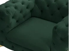 TGC TGC Panther Green Velvet Chair