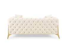 TGC TGC Panther Cream Velvet 2 Seater Sofa
