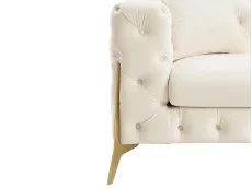 TGC TGC Panther Cream Velvet 2 Seater Sofa