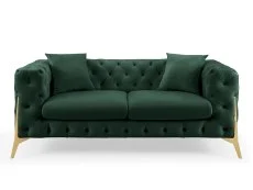 TGC TGC Panther Green Velvet 2 Seater Sofa