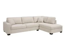 TGC TGC Tracey Beige Chenille Fabric Right Hand Corner Sofa