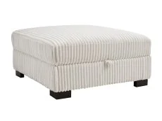 TGC TGC Tracey Cream Cord Fabric Storage Footstool