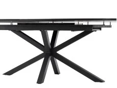 TGC TGC Vincent Black Ceramic Extending Dining Table