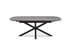 TGC TGC Vincent Grey Ceramic Extending Dining Table