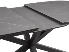 TGC TGC Vincent Grey Ceramic Extending Dining Table