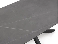 TGC TGC Vincent Grey Ceramic Extending Dining Table